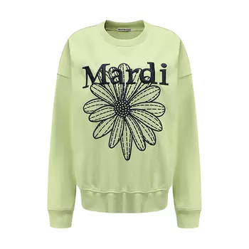 Толстовка унисекс Mardi Mercredi, Туманно-серый (зеленое яблоко)