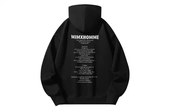 Толстовка унисекс Mimx Homme, Белый