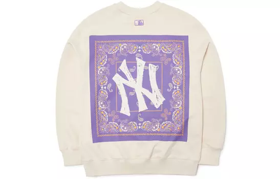 Толстовка унисекс MLB, Крем