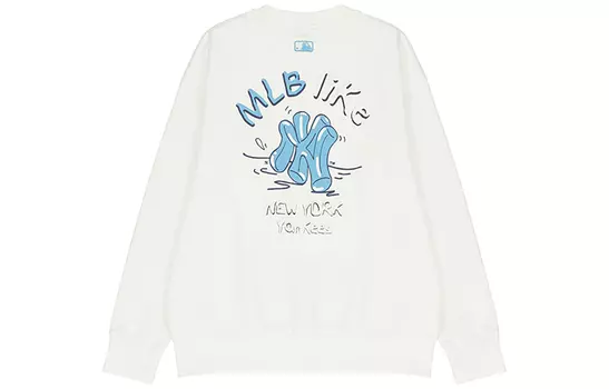 Толстовка унисекс MLB, слоновая кость