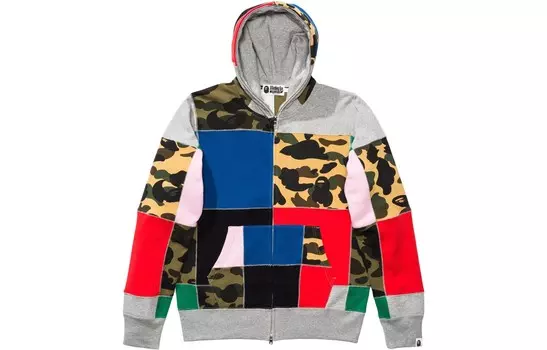 Толстовка унисекс многоцветная A Bathing Ape, цвет Multicolor