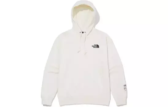 Толстовка унисекс молочно-белая The North Face, белый