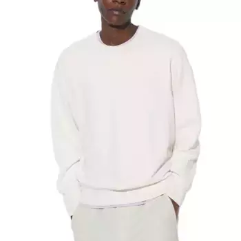 Толстовка унисекс молочно-белая Uniqlo, слоновая кость