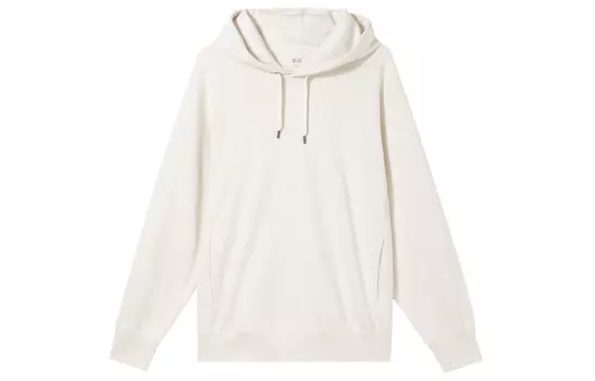 Толстовка унисекс молочно-белая Uniqlo, слоновая кость