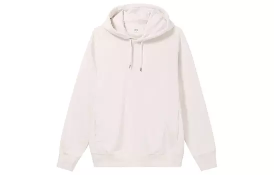 Толстовка унисекс молочно-белая Uniqlo, слоновая кость