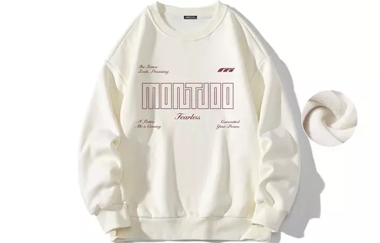 Толстовка унисекс MONTVOO, Черный (обычная версия)