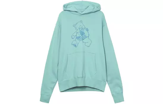 Толстовка унисекс мятно-синяя Adidas Originals, мятно-голубой