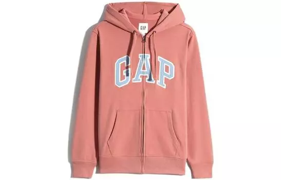 Толстовка унисекс на молнии GAP, Розовый