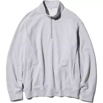 Толстовка унисекс небесно-серая UNIQLO, Sky Gray