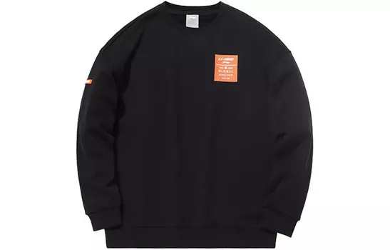 Толстовка унисекс New Standard черная Lining, черный