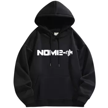 Толстовка унисекс NOME, Белый (на флисовой подкладке)