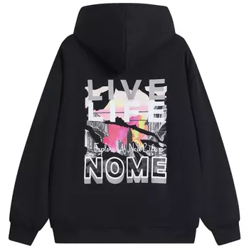 Толстовка унисекс NOME, Бежевый (на флисовой подкладке)