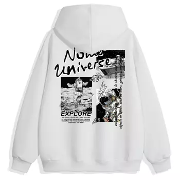 Толстовка унисекс NOME, Бежевый (на флисовой подкладке)