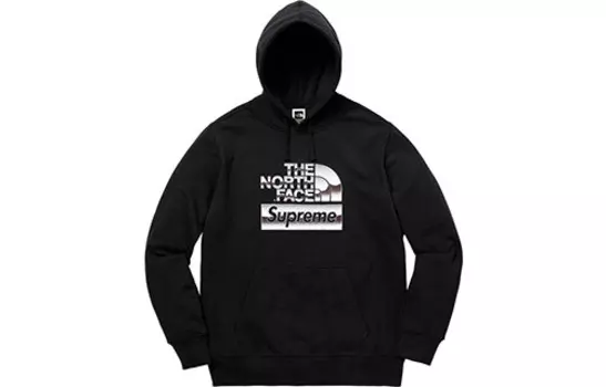 Толстовка унисекс North Face X Supreme, черный