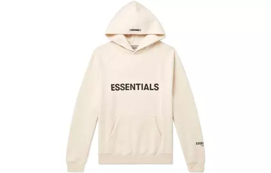 Толстовка унисекс Off White Fear Of God Essentials, кремовый