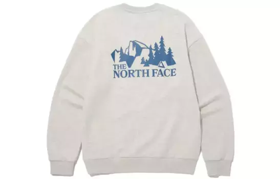 Толстовка унисекс Off White The North Face, кремовый