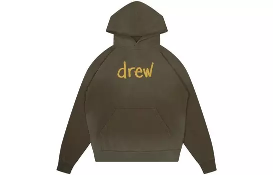 Толстовка унисекс оливково-зеленая Drew House, оливково-зеленый