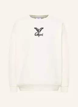 Толстовка унисекс оверсайз di Quirico Carlo Colucci, белый