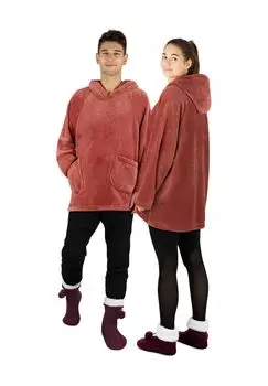 Толстовка унисекс оверсайз normani, цвет Burgund