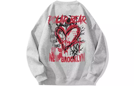 Толстовка унисекс Polar Bear POLAR BEAR, Хизер Грей