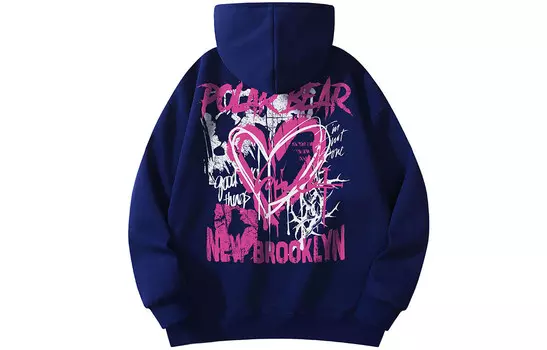 Толстовка унисекс Polar Bear POLAR BEAR, Королевский синий [С капюшоном]