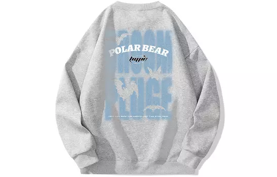 Толстовка унисекс Polar Bear POLAR BEAR, Светло-серый