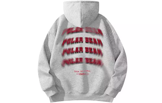 Толстовка унисекс Polar Bear POLAR BEAR, Светло-серый