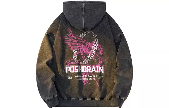 Толстовка унисекс Poshbrain, Черный