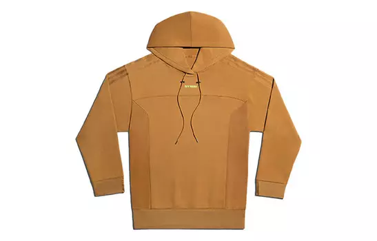 Толстовка унисекс пшенично-коричневая Adidas Originals, коричневый