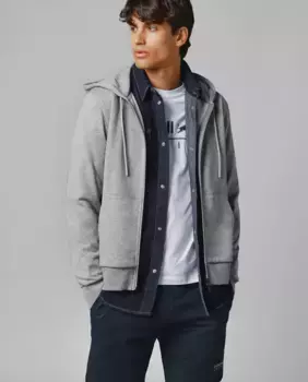 Толстовка унисекс Red Bull Racing с застежкой-молнией и принтом на спине Pepe Jeans, серый