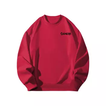 Толстовка унисекс RHIME, Китайский красный (с капюшоном)