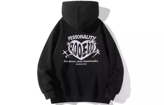 Толстовка унисекс Roo&Eoo, Черный (обычная версия)