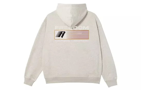 Толстовка унисекс ROUTE 66, Хизер Грей