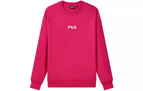Толстовка унисекс розово-розовая Fila, фуксия