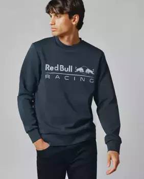 Толстовка унисекс с круглым вырезом и принтом логотипа Pepe Jeans, темно-синий