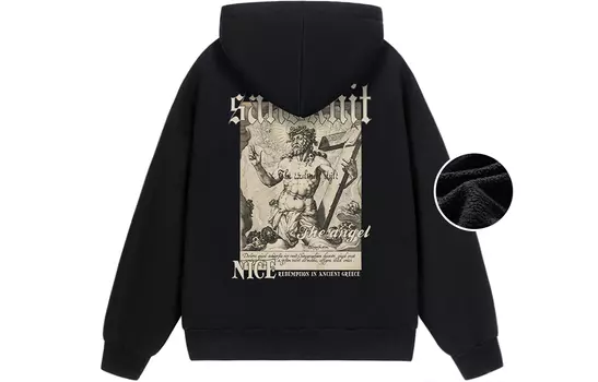 Толстовка унисекс SandKnit, Черный