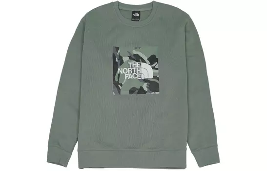 Толстовка унисекс сапфирово-зеленая The North Face, зеленый