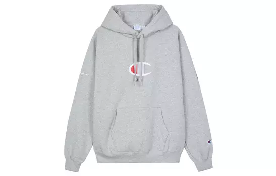 Толстовка унисекс серая Champion, серый