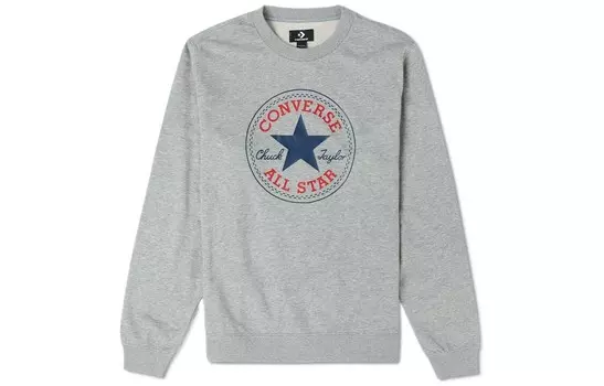 Толстовка унисекс серая Converse, серый