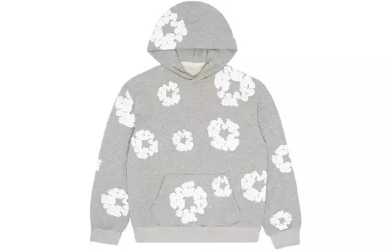 Толстовка унисекс серая Denim Tears, серый