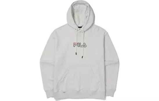 Толстовка унисекс серая Fila, серый