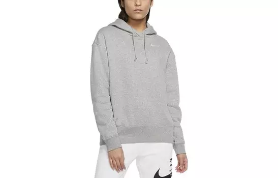 Толстовка унисекс серая Nike, серый