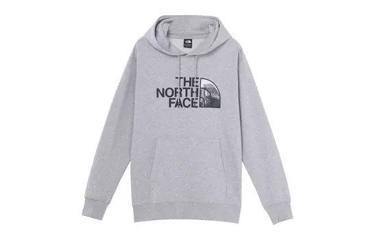 Толстовка унисекс серая The North Face, серый