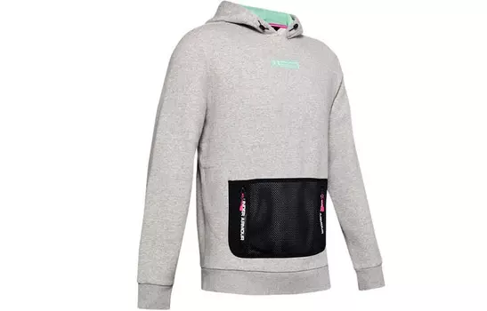 Толстовка унисекс серая Under Armour, серый