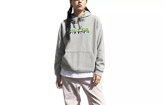 Толстовка унисекс серая Uniqlo, серый