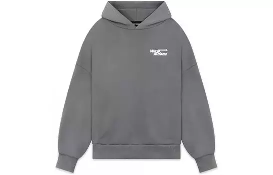 Толстовка унисекс серая WE11DONE, серый