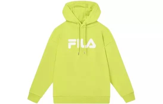 Толстовка унисекс серно-зеленая Fila, зеленый