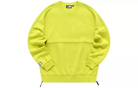 Толстовка унисекс серно-зеленая Fila, зеленый