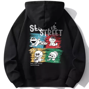 Толстовка унисекс SESAME STREET, Apricot