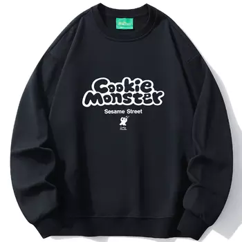 Толстовка унисекс SESAME STREET, Heather Gray[Hooded]